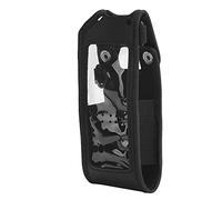 POENVFPO Funda Blanda de Cuero PU para Walkie Talkie Anytone AT-D878UV Protección Duradera para Viajes Al Aire Libre 1 Unidad