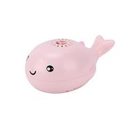 POENVFPO Fútbol Flotante con Carga USB, Lindo Juguete de Baño de Ballena con un Botón Abierto, Regalo para Niños y Niñas (Pink)