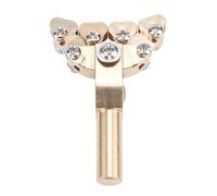 POENVFPO Herramienta de Instalación de Prensa de Trastes, Herramienta de Reparación de Trastes de Guitarra para Trastes en Diapasón de Radio Compuesto y Diapasón Vintage