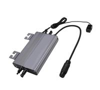 POENVFPO Inversor de Corriente para Conexión a Red, 1000 W IP65, Carcasa de Aleación de Aluminio a Prueba de Agua y Polvo con Control Remoto WiFi, para de Cámaras de Seguridad de PC