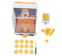 POENVFPO Juego de Baloncesto de Mesa para Niños de 3 a 6 Años, Puntuación Automática con Aro Móvil y Temporizador de 60 Segundos