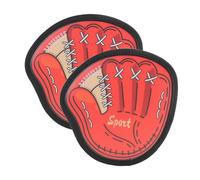 POENVFPO Juego de Lanzar y Atrapar Pelotas, Juegos Deportivos Al Aire con de Béisbol, Bolas Adhesivas para Patio, Playa, Piscina (2 Pelotas+2 Palas)