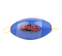 POENVFPO Juguete de Bola de Tracción, Ergonómico para un Fácil Agarre, Diseño de Ahorro de Mano de Obra con Orificio Suave, Cuerda Encerada Flexible y Suave, para Niños y Adultos, Juego (Blue)