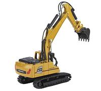 POENVFPO Juguete de Excavadora de Aleación, Modelo de Vehículo de Ingeniería de Alta Simulación para Niños, con Diseño de Seguridad, para Niños Mayores de 8 Años para Mejorar la