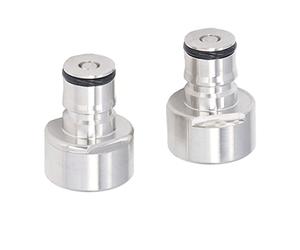 POENVFPO Kit de Conversión de Acero Inoxidable con Bloqueo de Bola, sin Fugas, para Adaptador de Acoplador de Barril de Cerveza Tipo A D S G para Gas y Líquido