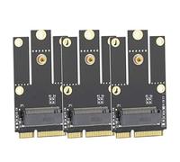 POENVFPO La Tarjeta de Adaptador Inalámbrica 3pcs M2 / NGFF a -Pice Converter, Adaptador de Intercambio en Caliente, Compatible con/Wi -Fibluetooth, Compatible