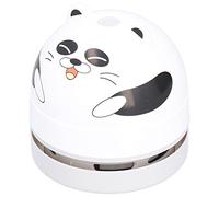 POENVFPO Lindo Aspirador de Escritorio Mini Colector de Polvo con Fuerte Potencia de Succión para Niños Diseño Portátil Ligero (Panda)