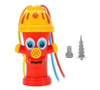 POENVFPO Lindo Juguete de Aspersor de Dibujos Animados, con Forma de Boca de Incendios para Actividades Automáticas de Juego Acuático Al Aire para Niños Pequeños, Tipo Oscilante Colorido