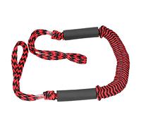 POENVFPO Líneas de Muelle Elásticas para Barcos, Cuerda Elástica para Muelle con Núcleo de Látex de Alta Resistencia para Amarre Marino, Estirable de 1,22 Ma 1,52 M, Capacidad de (Ondas Rojas y