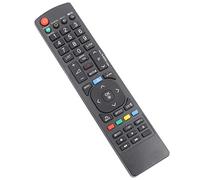 POENVFPO Mando a Distancia Universal para LED LCD TV, Mando a Distancia de Repuesto de con Acceso Directo Al Canal para una Navegación sin Problemas, 2 Unidades