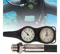 POENVFPO Manómetro de Buceo Profesional, Medidor de Profundidad Digital Luminoso, Manómetro de 400 Bar para Buceadores y Actividades Subacuáticas