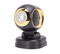 POENVFPO Máquina de Burbujas, Fabricante Automático de Burbujas, Luces LED de Rotación de 150°, Control de Sonido Ajustable de Alto Rendimiento para Fiestas Infantiles y Juegos Al Aire (Black)
