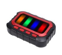 POENVFPO Máquina de Juego con Ritmo en la Punta de los Dedos, Sincronización de Luz LED Portátil con Música, 4 Modos de Desafío para Todas Las Edades, con 3 Pilas AAA, para Jugar Mientras