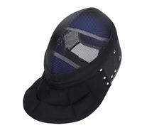 POENVFPO Máscara de Esgrima, Casco de Esgrima Profesional con Malla Metálica y Cómoda Amortiguación para Entrenadores y Sesiones de Entrenamiento de Adultos (XL)