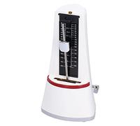 POENVFPO Metrónomo Mecánico, Ritmo Preciso con Velocidad Ajustable 40-208 BPM, Sonido de Campana Claro para Piano, Guitarra, Violín, Ukelele, Péndulo de Metal Niquelado y Carcasa de ABS