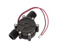 POENVFPO Microgenerador de Energía Hidroeléctrica de 12 V - Turbina de Agua Eficiente para Carga en el Hogar - Ideal para Luces LED y Suministro de Radio - Diseño Duradero y Compacto