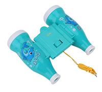 POENVFPO Mini Binoculares Livianos 6 Veces, Juguete Educativo Resistente y Duradero para Niños con Enfoque Ajustable, para Observación de Aves, Deportes, Aventuras Al Aire (Claro)