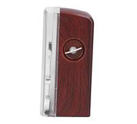 POENVFPO Mini Metrónomo Mecánico, Portátil con Sonido Claro y Velocidad Ajustable 60-208 Latidos, con Cubierta para Piano, Guitarra, Ukelele, Violín (WINE RED)