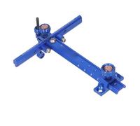 POENVFPO Mira de Recurvo de Tiro con, Mira de Objetivo Ajustable en Forma de T de Metal para Competición, Accesorio de Fácil de Usar (Blue)