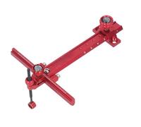 POENVFPO Mira de Recurvo de Tiro con, Mira de Objetivo Ajustable en Forma de T de Metal para Competición, Accesorio de Fácil de Usar (Rojo)