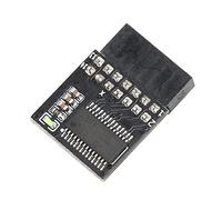 POENVFPO Módulo de Seguridad de Cifrado de Tarjeta Remota de TPM 2.0 para, Módulo TPM de 14 Pin para 8.1, PC Data Protection