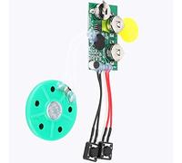 POENVFPO Módulo de Tarjeta de Felicitación de los Años 60, Módulo de Voz Grabable, para Tarjeta de Felicitación DIY, Sonido de Música, Chip de Conversación, Grabadora de Radio de (juegalo de nuevo)