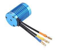 POENVFPO Motor sin Escobillas RC, sin Sensor, F540, 4, Bobinados de Cobre, 3000KV, 4370KV, Eje de 3,175mm, Conector Tipo Bala de 4mm para 1, 10, 1, 12, Coche, Camión, Oruga (3000KV)