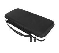 POENVFPO Nylon Dual Zippers Console de Juegos Handheld Cubierta Protectora - Bolsa de Memoria de Amortiguadores para ROG Ally 7 Pulgadas (White)