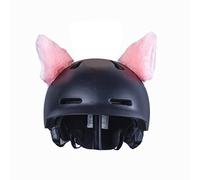 POENVFPO Orejas de gato de peluche de 2 piezas, accesorios para cascos de suave peluche para cascos de moto y esquí, añade diversión y personalidad a tu carrera (POENVFPOzf09uasver-10330056)