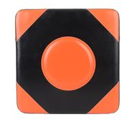 POENVFPO Pad de boxeo de pared, diana de boxeo a prueba de explosiones, de piel engrosada, con correas ajustables, para entrenamiento de artes marciales, gimnasio en casa