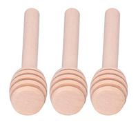 POENVFPO Palitos de Madera para Miel, Varita Dispensadora Ecológica de 8CM para Rociar Miel, Suministros para Fiestas