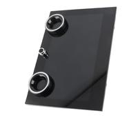 POENVFPO Panel de Control de CA Pantalla Táctil LCD de 10 Pulgadas Pantalla de Control de Clima con Función de Memoria Modos Día Noche Interfaz Responsiva para Vogue L405 2013 2017