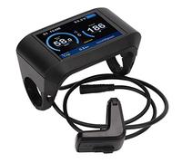 POENVFPO Pantalla LCD 750C, Kit de Conversión de Bicicleta Eléctrica con Protocolo UART para Motor de Accionamiento Medio BBS01 BBS02 BBSHD, 24 V 36 V 48, Límite de Velocidad 99 Km/h,