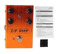 POENVFPO Pedal de Distorsión de Guitarra Overdrive Vintage, Pedal Controlador de Efectos de Guitarra Multifuncional y Elegante con True Bypass, DC 9V para Principiantes y Profesionales (AN 39