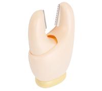 POENVFPO Pelador de Ajos con Garra de Cangrejo 2 en 1, Pelador de Verduras de Acero Inoxidable con Imán para Cocina, de Patatas, Zanahorias y Jengibre (WHITE)