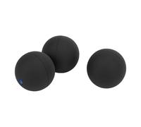 POENVFPO Pelota de Entrenamiento de Squash con Puntos Azules de 3 Piezas, con Goma Ligera de Alta Elasticidad para Práctica de Deportes de Raqueta