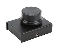 POENVFPO Perilla de Control de Volumen USB, Ajustador de Audio de Computadora con Función de Silencio de una Tecla, Compatible con Win 10 8 7 Vista XP OS X (BLACK)