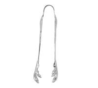 POENVFPO Pinzas para Hielo Estilo Garra, Acero Inoxidable de Primera Calidad, Herramienta Multifuncional única con Forma de Garra de águila para Uso Doméstico y de Barra, 1 Pieza (SILVER)