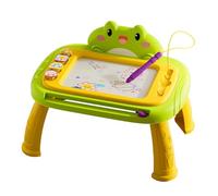 POENVFPO Pizarra de Dibujo Magnética para Niños Pequeños, Pizarra de Escritura Borrable Reutilizable con Bolígrafo Adjunto y Deslizador de Borrador, Juguete Educativo de Aprendizaje para (Green)