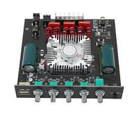 POENVFPO Placa Amplificadora Potente Módulo de Sonido HiFi para Parlantes de Bricolaje con Control de Agudos para Cine en Casa, Material: Metal/PCB, Cubierta/Destornillador Incluido