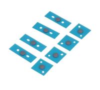 POENVFPO Portátil No -slip Feet Feet Cushions de Soporte Confiable para 3 4 5 Computadoras Portátiles de Generación Anti -Lip y Estudiantes, Material de Plástico (SILVER)