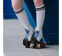 POENVFPO Protectores para Dedos de los Pies, Protectores de Patines de Cuero PU con 4 Orificios para un Ajuste Ajustable, Diseño Duradero para Extender la Vida útil del Patín y Adecuado para la