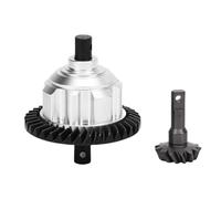 POENVFPO Reemplazo de Engranaje de Diferencial de Automóvil RC, Engranaje Diff de Metal de Metal Premium para 1/10 Maxx, Maxx Slash, Fácil Instalación y Actualización para un Mejor (Silver)