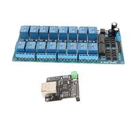 POENVFPO Relé Ethernet RJ45 RJ45 Módulo Retransmisión 5V Automatización de aplicaciones de automatización amplia Control de aplicaciones domésticas