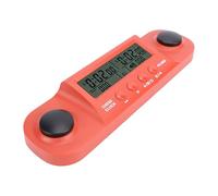 POENVFPO Reloj de Ajedrez, Temporizador a Pilas con Pantalla HD para Competición Internacional de Ajedrez Chino (Rojo)