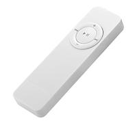 POENVFPO Reproductor de MP3 Reproductor de Música Portátil Recargable por USB para Viajar en casa. Blanco, Ligero y Moderno para Estudiantes y Amigos.