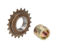 POENVFPO Rueda 20T, Kit de Adaptador de Volante de Material de Hierro Premium con Adaptador de 25,5 26 Mm para Bicicleta Eléctrica