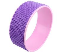 POENVFPO Rueda de Yoga para del Dolor de Espalda, Rodillo | Diseño sin Costuras y No Tóxico, Puntos 3D, Soporta 225 Kg, Ideal para Estirar