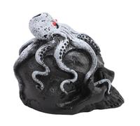 POENVFPO Silbidos de Muerte Azteca, Resina Alta Decibel Grito Cruel Silbato de Broma de Broma Juguete para Halloween y Sorpresas del 1 de Abril (WHITE)