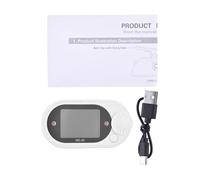 POENVFPO Sintonizador de Metrónomo Digital, Creador de Ritmo de Instrumentos Musicales 3 en 1 con Pantalla de Colores Vibrantes y 10 Sonidos de Ritmo, para Piano, Guitarra, Violín, (WHITE)